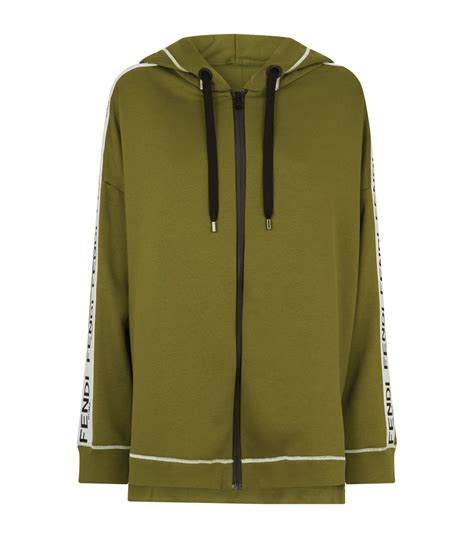 mens fendi logo hoodie|fendi hoodie harrods.